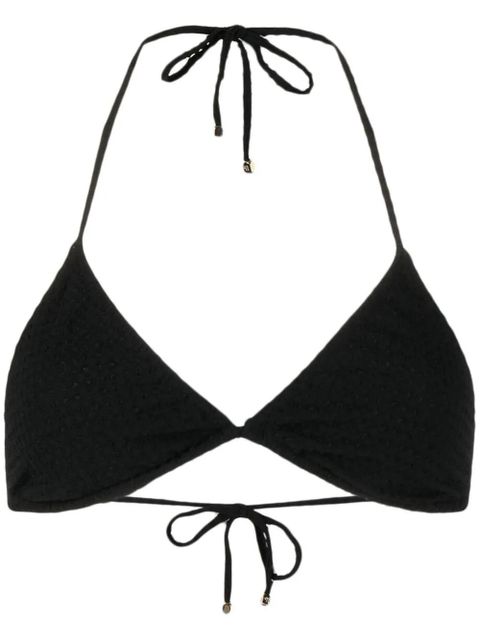 Nanushka triangle bikini top - Black - zdjęcie produktu nr 1