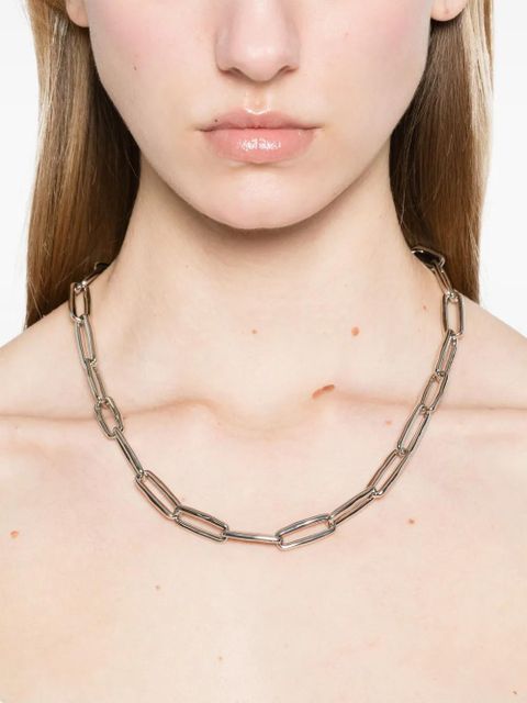 Jil Sander chain-link necklace - Silver - zdjęcie produktu nr 2
