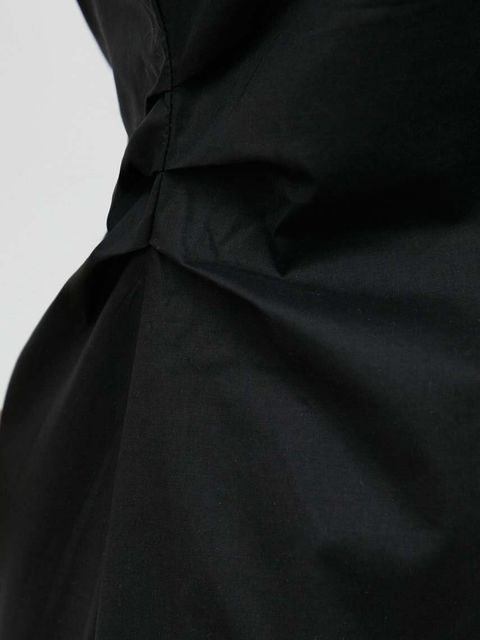 Day Birger et Mikkelsen sukienka bawełniana Megan kolor czarny midi prosta