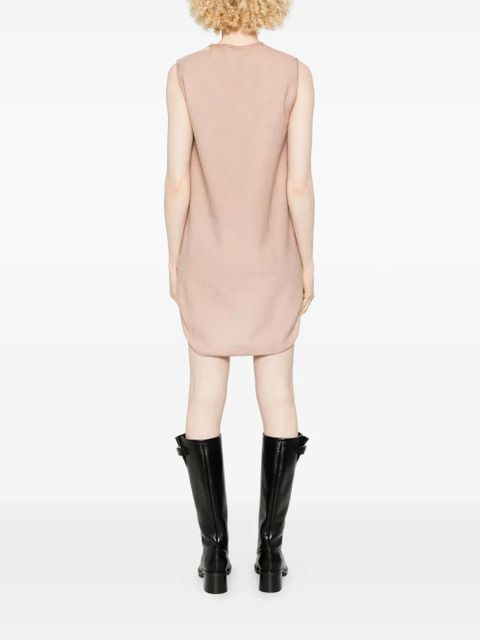 Diesel D-Yasy-S1 distressed sleeveless mini dress - Neutrals