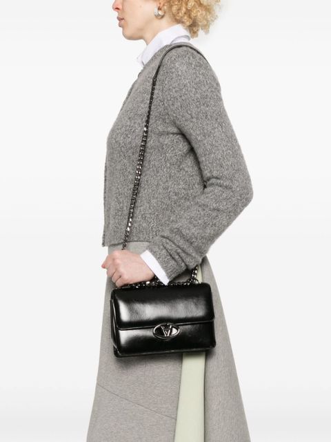 Valentino Garavani VLogo Signature cross body bag - Black - zdjęcie produktu nr 2