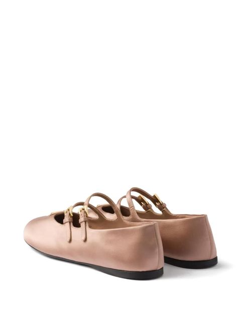 Prada satin ballet flats - Pink