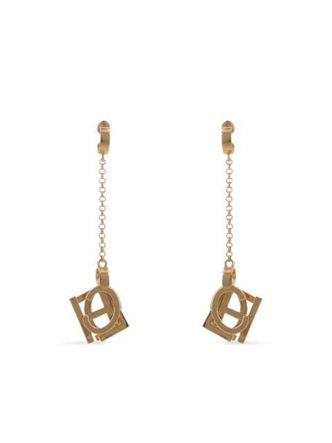 Chloé geometric drop earrings - Gold