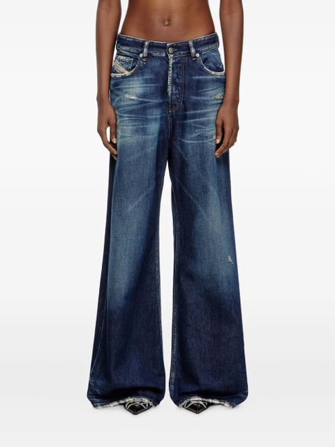 Diesel distressed-effect jeans - Blue