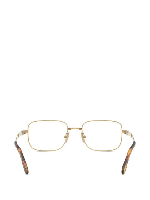 Miu Miu Eyewear rectangle-frame glasses - Gold