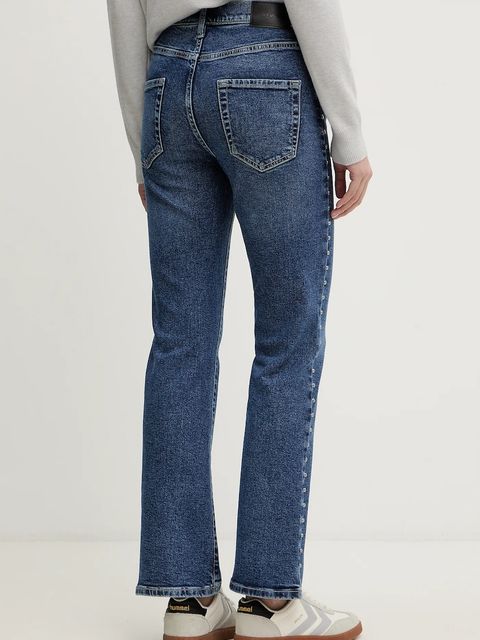 Dkny jeansy damskie high waist DJ6G4216 - zdjęcie produktu nr 2