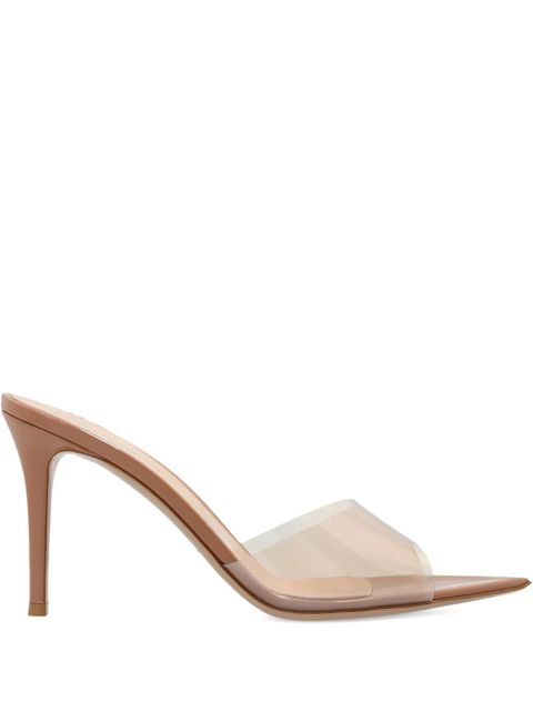 Gianvito Rossi 85mm Elle pointed-toe heeled sandals - Neutrals - zdjęcie produktu nr 1