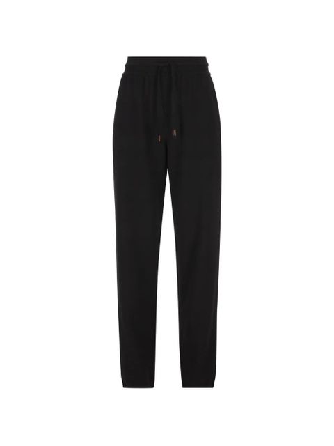 Loro Piana elasticated-waist track pants - Black - zdjęcie produktu nr 1