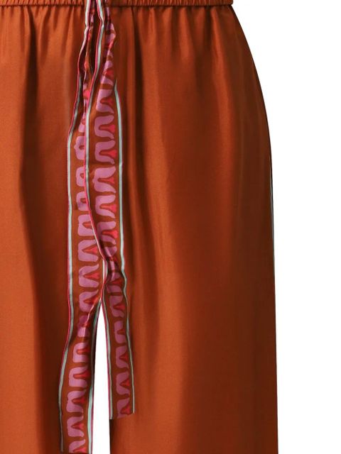 ZIMMERMANN zig zag relaxed trousers - Orange - zdjęcie produktu nr 2