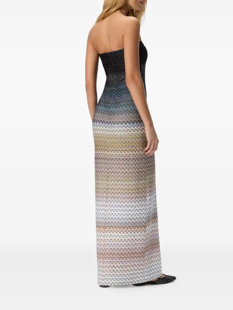 Missoni button-front maxi dress - Grey