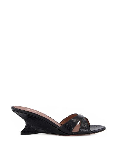 Paris Texas Nina criss-cross sandals - Black - zdjęcie produktu nr 1