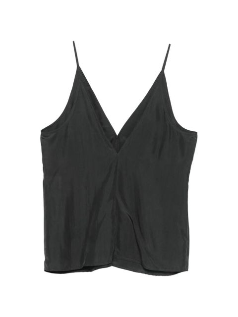 Alysi V-neck blouse - Grey - zdjęcie produktu nr 2