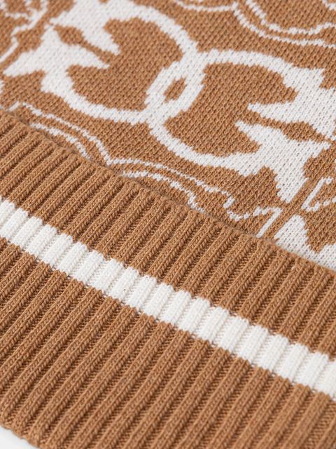 Pinko czapka z dodatkiem wełny kolor beżowy 105991 A2YO - zdjęcie produktu nr 2