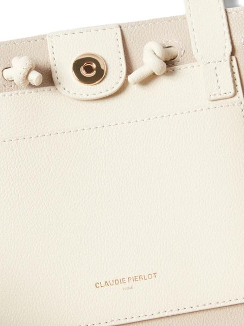 Claudie Pierlot drawstring-fastening tote bag - Neutrals