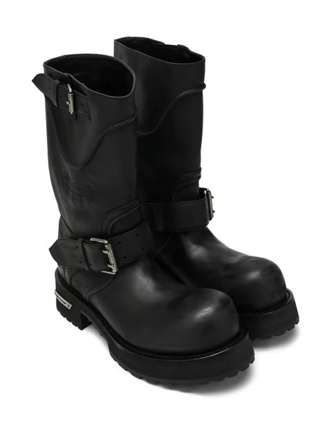 Balenciaga Hourglass crocodile-effect wallet - Black - zdjęcie produktu nr 2