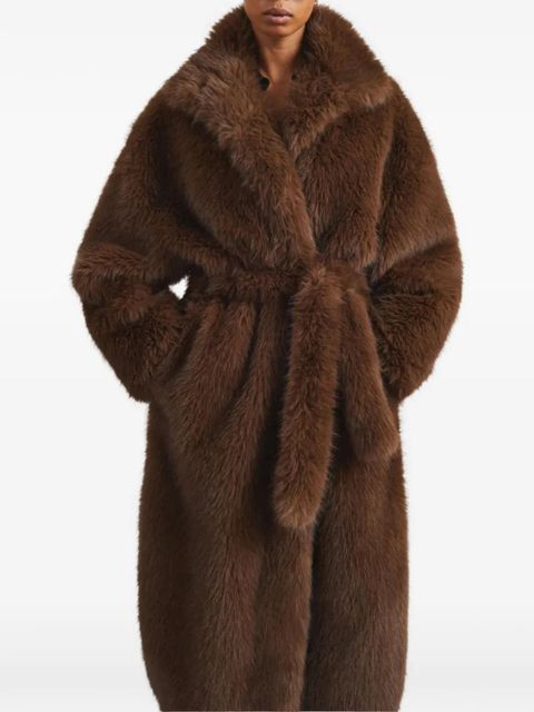 The Frankie Shop Ravello coat - Brown - zdjęcie produktu nr 1