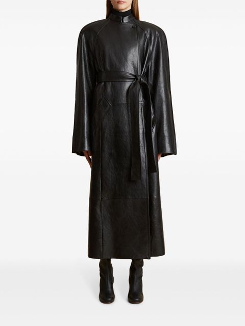 KHAITE Rothen coat - Black