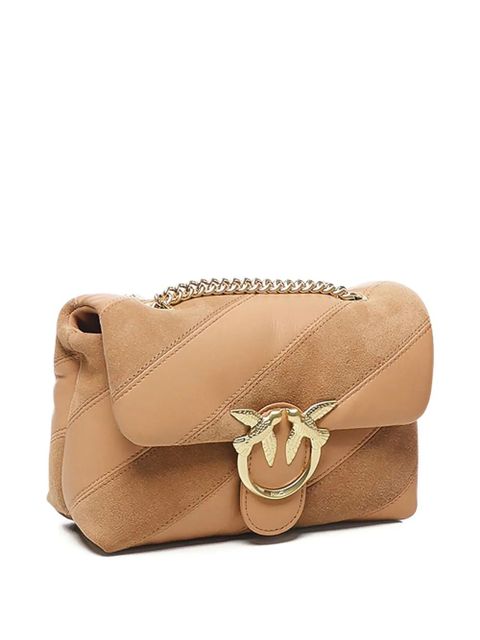 PINKO diagonal-quilted leather shoulder bag - Brown - zdjęcie produktu nr 2