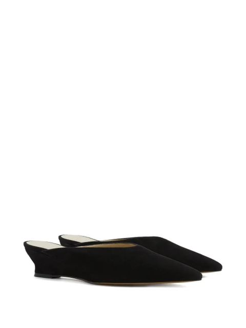 Le Monde Beryl 40mm Victoria Micro wedge-heel mules - Black
