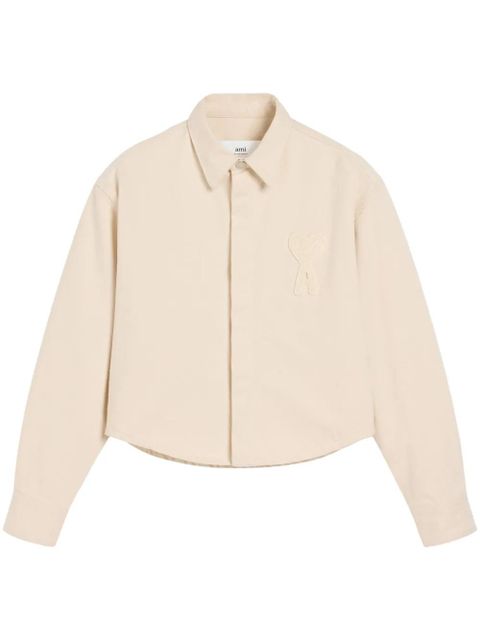 AMI Paris Ami de Coeur shirt - Neutrals - zdjęcie produktu nr 1