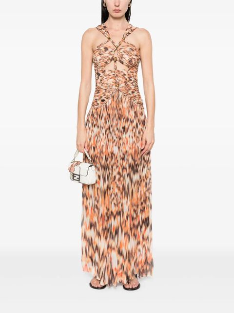 ISABEL MARANT Rafael maxi dress - Orange - zdjęcie produktu nr 2