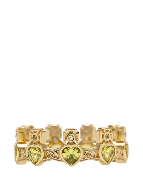 Vivienne Westwood Renatta crystal-embellished ring - Gold - zdjęcie produktu nr 1