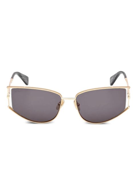 Max Mara Eyewear geometric-framed sunglasses - Gold - zdjęcie produktu nr 1
