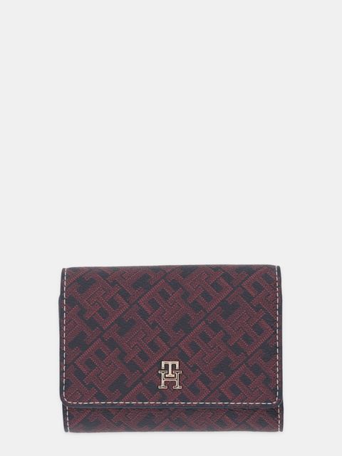 Tommy Hilfiger portfel damski kolor granatowy AW0AW18022 - zdjęcie produktu nr 1