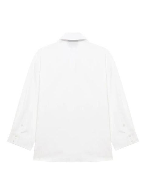 Simone Rocha pearl-embellished shirt - White