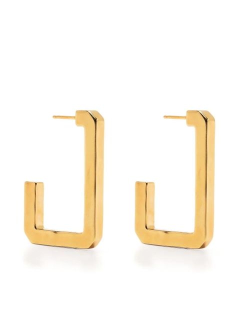 Zadig&Voltaire half-hoop rectangular earrings - Gold - zdjęcie produktu nr 1