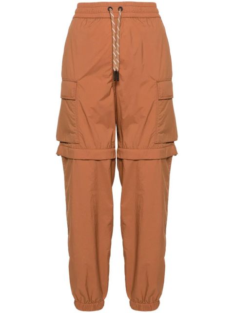Moncler Grenoble detachable-leg cargo trousers - Brown - zdjęcie produktu nr 1