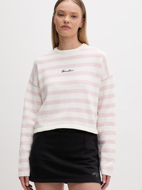 Guess Jeans sweter damski bawełniany - zdjęcie produktu nr 2