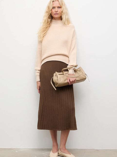 Answear.LAB spódnica z kaszmirem