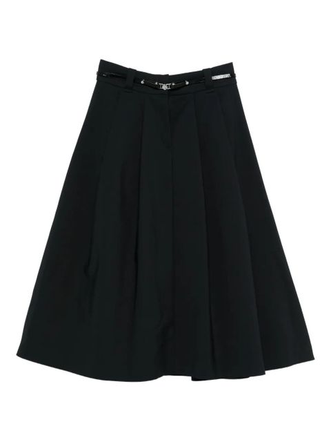 Maje belted midi skirt - Blue - zdjęcie produktu nr 1