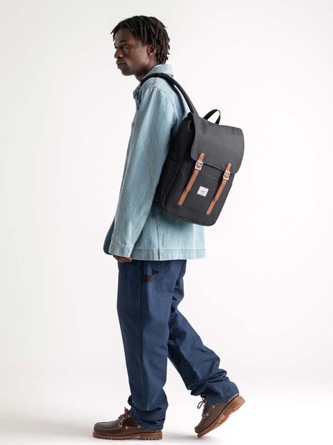 Herschel plecak Retreat™ Small kolor czarny duży gładki