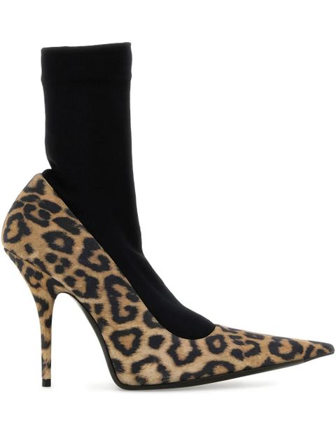 Balenciaga 110mm Avenue Sock pumps - Brown - zdjęcie produktu nr 1