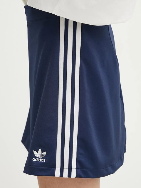 adidas Originals spódnica 3S Mini Skirt kolor granatowy mini rozkloszowana JD0283