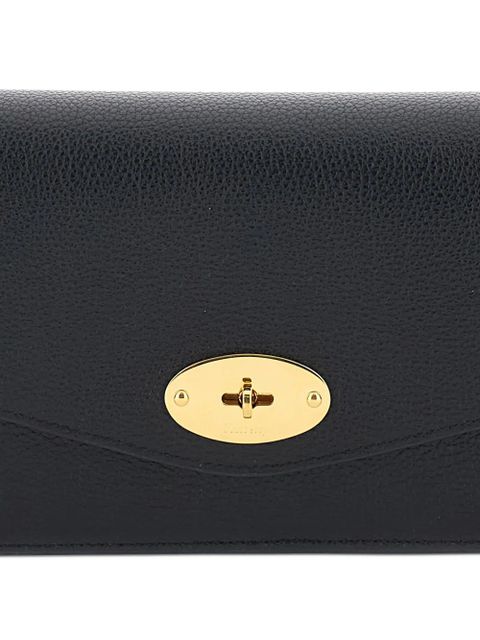 Mulberry Darley turnlock-fastening clutch bag - Black