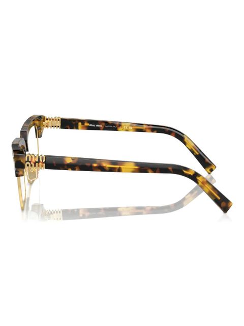 Miu Miu Eyewear square-frame glasses - Brown
