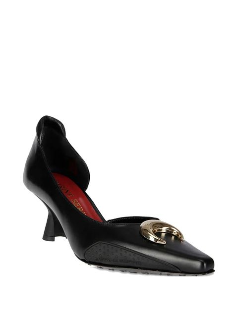 Marine Serre 60mm leather pumps - Black - zdjęcie produktu nr 2
