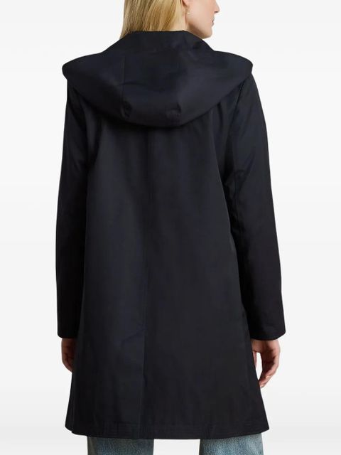 Lauren Ralph Lauren hooded button-up coat - Blue