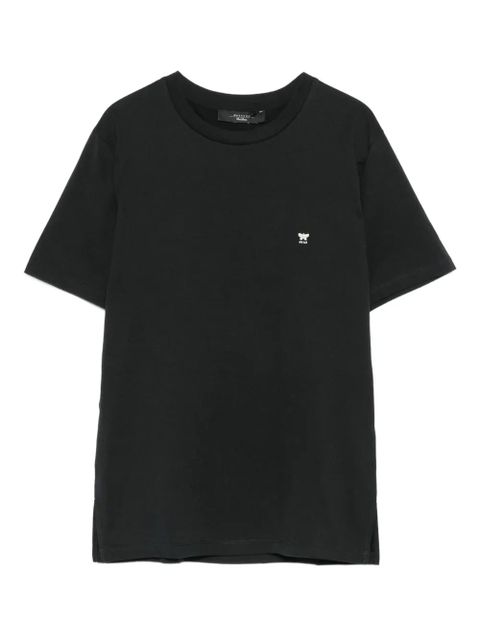 Weekend Max Mara logo cotton T-shirt - Black - zdjęcie produktu nr 1