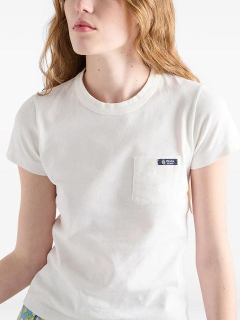 Prada jersey T-shirt - White