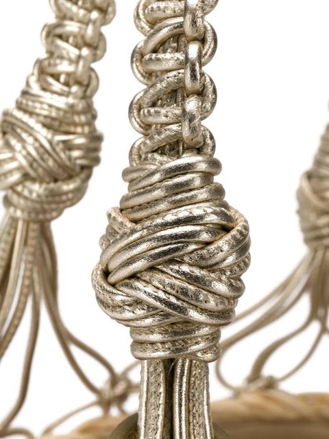 Miu Miu woven bucket bag - Gold - zdjęcie produktu nr 2