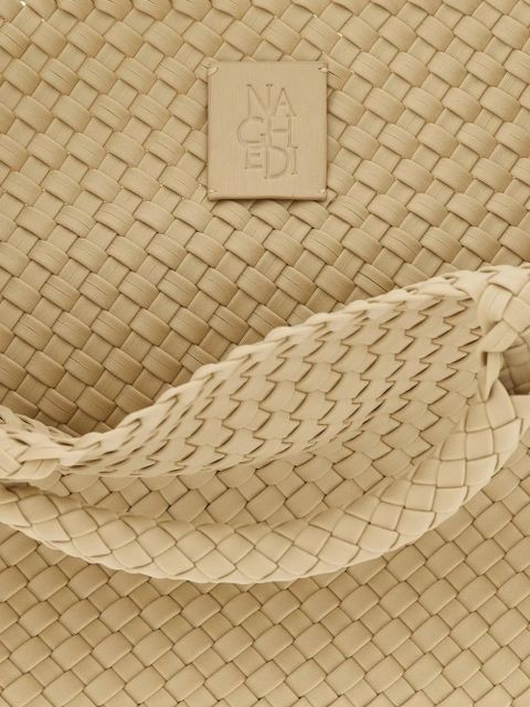 NAGHEDI medium St. Barths woven tote bag - Neutrals