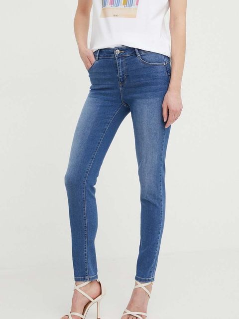 Morgan jeansy PARDA damskie kolor niebieski - zdjęcie produktu nr 1