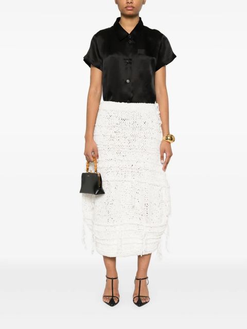 KHAITE Keefe shirt - Black