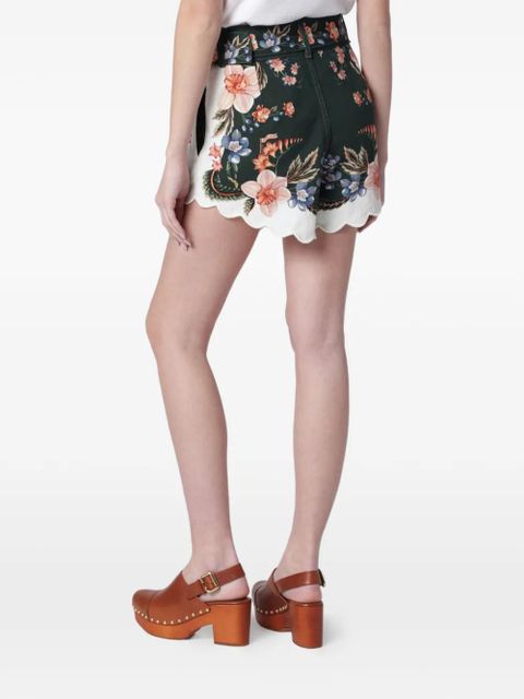 FARM Rio floral-print shorts - Green
