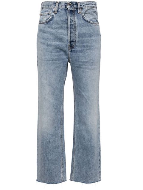 TOTEME whiskering-effect straight-leg jeans - Blue - zdjęcie produktu nr 1