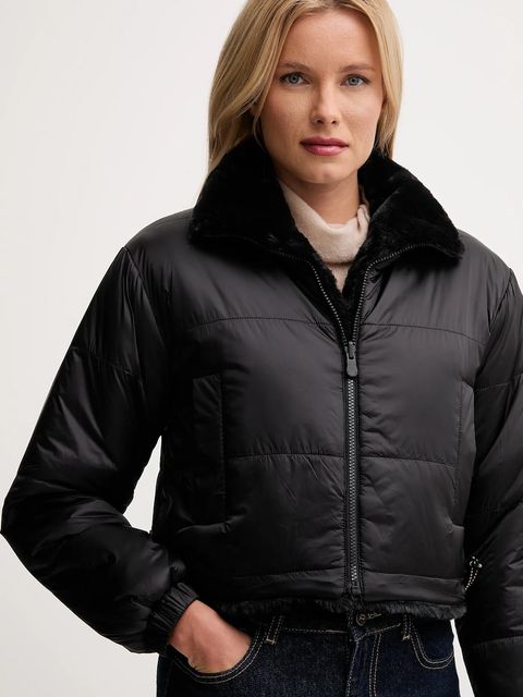 Save The Duck kurtka dwustronna YUKI kolor czarny zimowa D32492W.FURY21